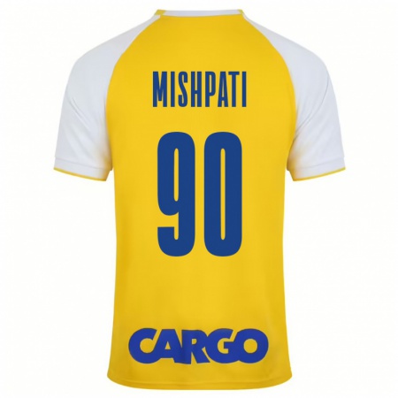 Kandiny Bambino Maglia Roi Mishpati #90 Giallo Bianco Kit Gara Home 2024/25 Maglietta