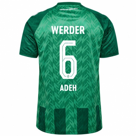 Kandiny Kinderen Wesley Adeh #6 Groen Thuisshirt Thuistenue 2024/25 T-Shirt