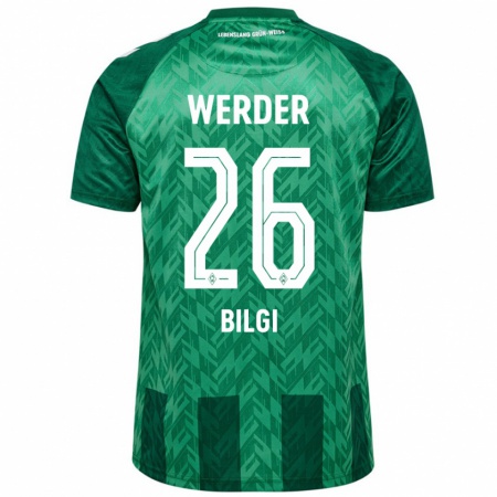 Kandiny Kinderen Süleyman Bilgi #26 Groen Thuisshirt Thuistenue 2024/25 T-Shirt