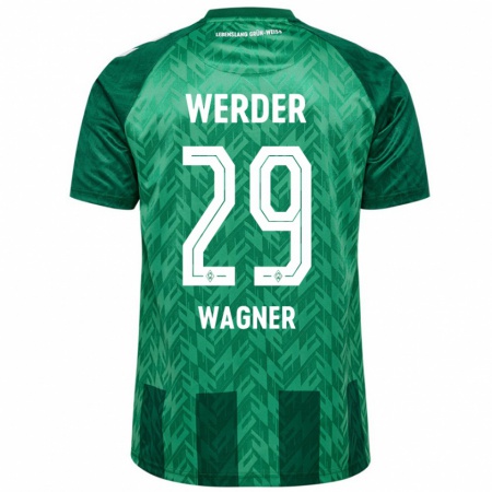 Kandiny Kinderen Paul Wagner #29 Groen Thuisshirt Thuistenue 2024/25 T-Shirt