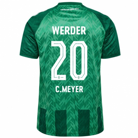 Kandiny Kinderen Christin Meyer #20 Groen Thuisshirt Thuistenue 2024/25 T-Shirt