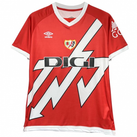 Kandiny Kinderen José Pozo #6 Wit Rood Thuisshirt Thuistenue 2024/25 T-Shirt