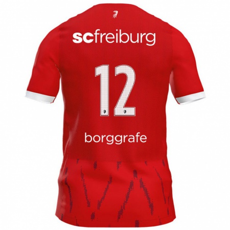 Kandiny Barn Rafaela Borggräfe #12 Röd Hemmatröja Matchtröjor 2024/25 Tröjor T-Tröja