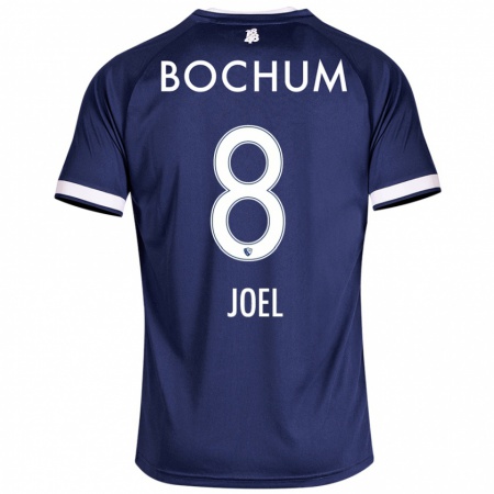 Kandiny Bambino Maglia Nico Joel #8 Blu Scuro Kit Gara Home 2024/25 Maglietta