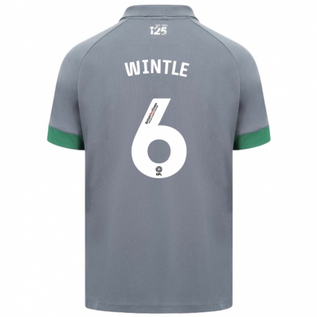 Kandiny Kinderen Ryan Wintle #6 Donkergrijs Uitshirt Uittenue 2024/25 T-Shirt