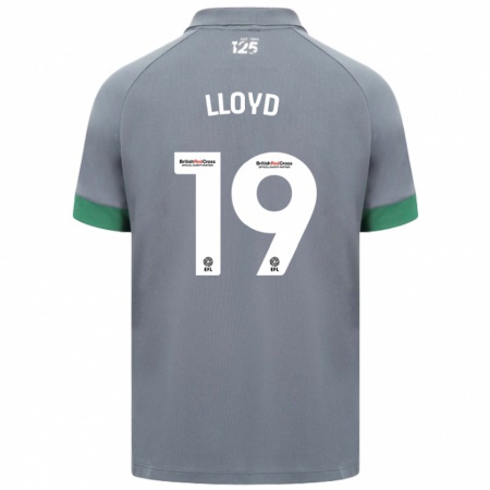 Kandiny Bambino Maglia Madison Lloyd #19 Grigio Scuro Kit Gara Away 2024/25 Maglietta