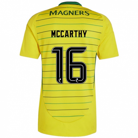 Kandiny Kinderen James Mccarthy #16 Geel Uitshirt Uittenue 2024/25 T-Shirt