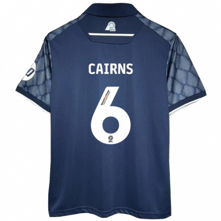 Kandiny Bambino Maglia Brooke Cairns #6 Nero Kit Gara Away 2024/25 Maglietta