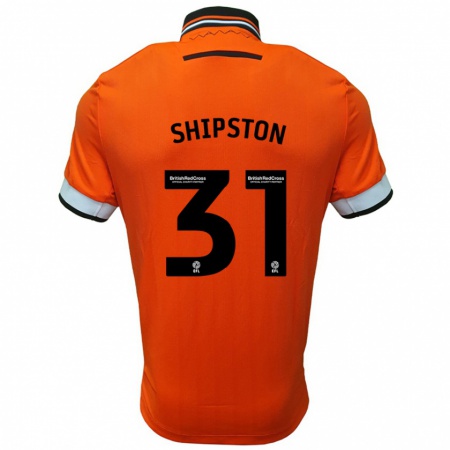 Kandiny Kinderen Rio Shipston #31 Oranje Wit Uitshirt Uittenue 2024/25 T-Shirt