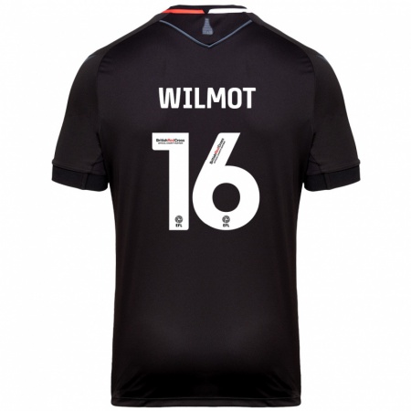 Kandiny Kinderen Ben Wilmot #16 Zwart Uitshirt Uittenue 2024/25 T-Shirt