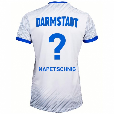 Kandiny Kinder Raphael Napetschnig #0 Weiß Blau Auswärtstrikot Trikot 2024/25 T-Shirt Österreich