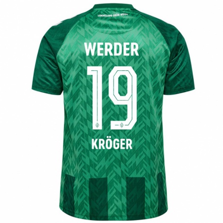 Kandiny Heren Moritz Kröger #19 Groen Thuisshirt Thuistenue 2024/25 T-Shirt