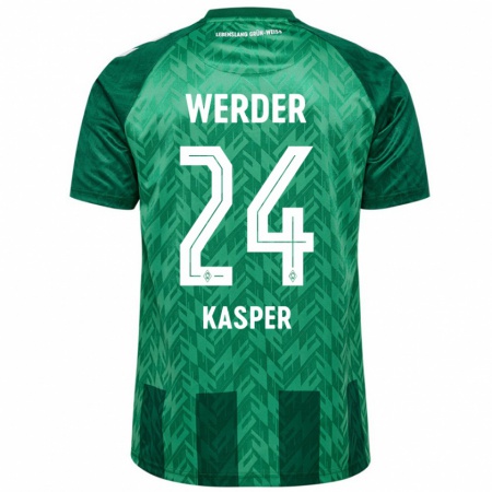 Kandiny Heren Dominik Kasper #24 Groen Thuisshirt Thuistenue 2024/25 T-Shirt