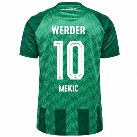 Kandiny Heren Elmin Mekic #10 Groen Thuisshirt Thuistenue 2024/25 T-Shirt