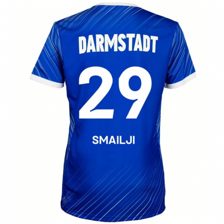 Kandiny Herren Esad Smailji #29 Blau Weiß Heimtrikot Trikot 2024/25 T-Shirt Österreich