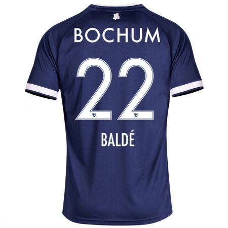 Kandiny Herren Aliou Baldé #22 Dunkelblau Heimtrikot Trikot 2024/25 T-Shirt Österreich