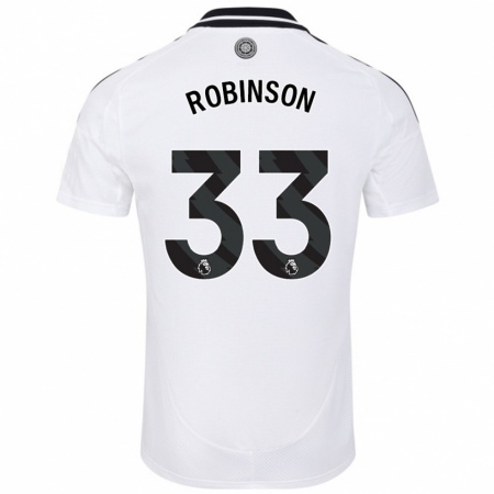 Kandiny Herren Antonee Robinson #33 Weiß Heimtrikot Trikot 2024/25 T-Shirt Österreich