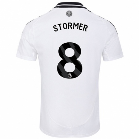 Kandiny Hombre Camiseta Becky Stormer #8 Blanco 1ª Equipación 2024/25 La Camisa