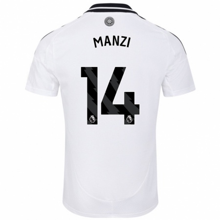 Kandiny Herren Sophie Manzi #14 Weiß Heimtrikot Trikot 2024/25 T-Shirt Österreich