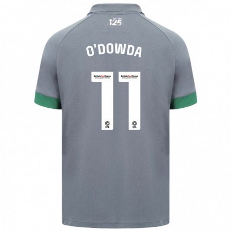 Kandiny Heren Callum O'dowda #11 Donkergrijs Uitshirt Uittenue 2024/25 T-Shirt