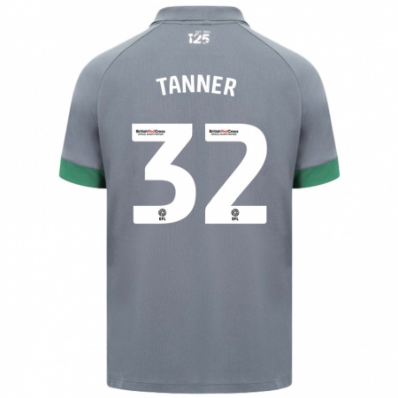 Kandiny Heren Ollie Tanner #32 Donkergrijs Uitshirt Uittenue 2024/25 T-Shirt