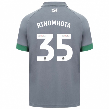 Kandiny Heren Andy Rinomhota #35 Donkergrijs Uitshirt Uittenue 2024/25 T-Shirt