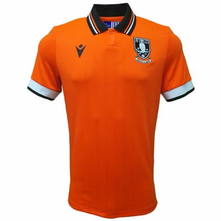 Kandiny Heren Ryan Wilson #0 Oranje Wit Uitshirt Uittenue 2024/25 T-Shirt