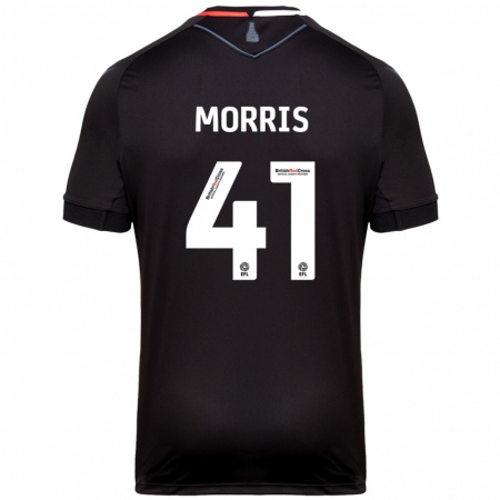 Kandiny Heren Scott Morris #41 Zwart Uitshirt Uittenue 2024/25 T-Shirt