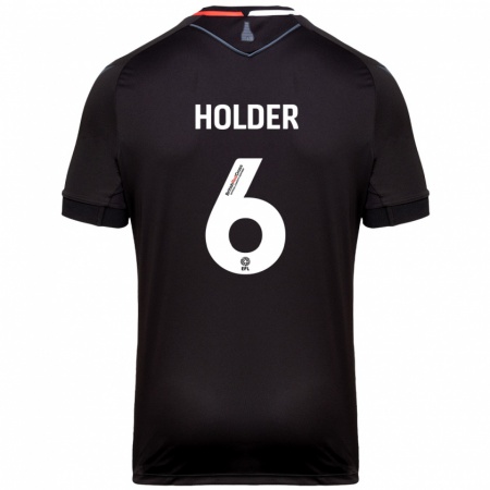 Kandiny Heren Molly Holder #6 Zwart Uitshirt Uittenue 2024/25 T-Shirt