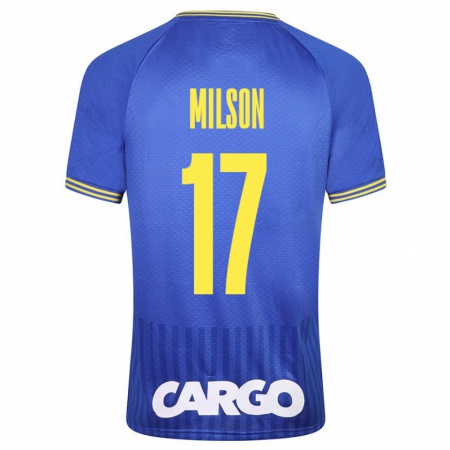 Kandiny Heren Milson #17 Wit Uitshirt Uittenue 2024/25 T-Shirt