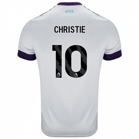 Kandiny Herren Ryan Christie #10 Weiß Grün Lila Auswärtstrikot Trikot 2024/25 T-Shirt Österreich