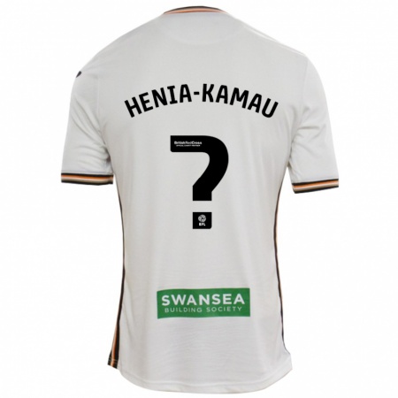 Kandiny Dames Sammy Henia-Kamau #0 Wit Thuisshirt Thuistenue 2024/25 T-Shirt