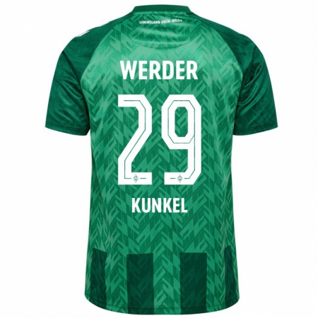 Kandiny Dames Melina Kunkel #29 Groen Thuisshirt Thuistenue 2024/25 T-Shirt