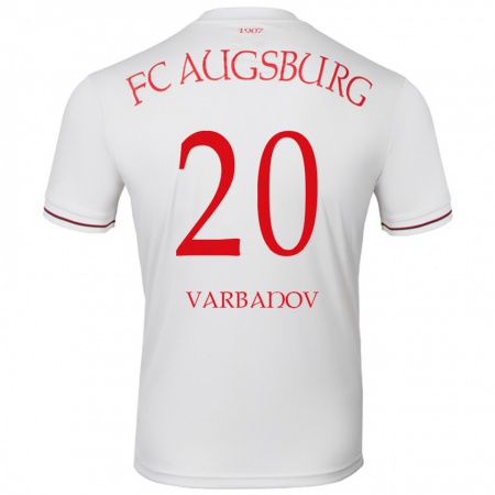 Kandiny Damen Svetoslav Varbanov #20 Weiß Heimtrikot Trikot 2024/25 T-Shirt Österreich