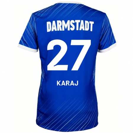 Kandiny Damen Eraldo Karaj #27 Blau Weiß Heimtrikot Trikot 2024/25 T-Shirt Österreich