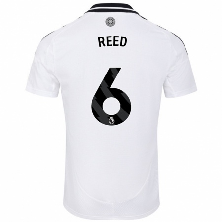 Kandiny Mujer Camiseta Harrison Reed #6 Blanco 1ª Equipación 2024/25 La Camisa