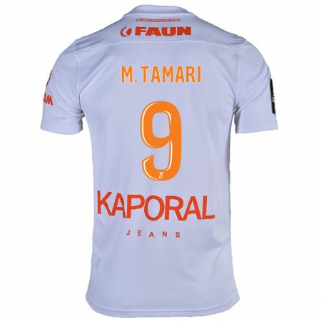 Kandiny Donna Maglia Mousa Tamari #9 Bianco Kit Gara Away 2024/25 Maglietta