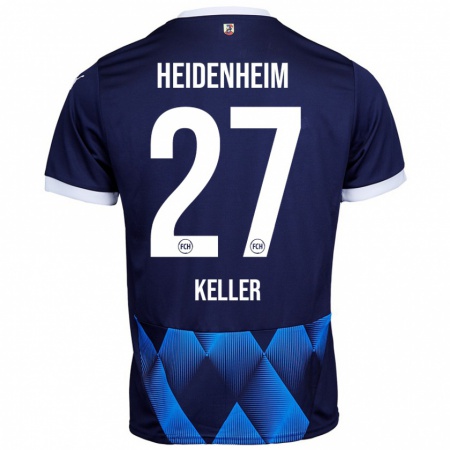 Kandiny Damen Thomas Keller #27 Dunkel Marineblau Auswärtstrikot Trikot 2024/25 T-Shirt Österreich