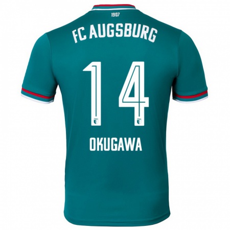 Kandiny Damen Masaya Okugawa #14 Dunkelgrün Auswärtstrikot Trikot 2024/25 T-Shirt Österreich