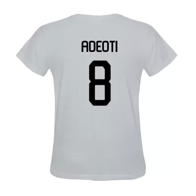 Herren Adeoti #8 Weiß Trikot Hemd Österreich