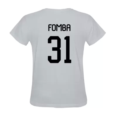 Heren Lamine Fomba #31 Wit Uitshirt T-shirt