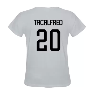 Hombre Mickael Tacalfred #20 Blanco La Camisa