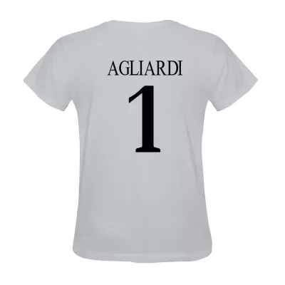 Herren Federico Agliardi #1 Weiß Trikot Hemd Österreich