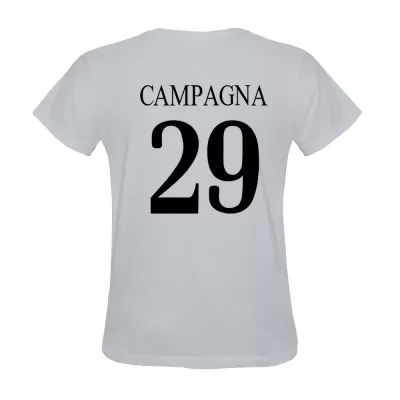 Heren Francesco Campagna #29 Wit Uitshirt T-shirt