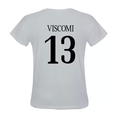 Heren Francesco Viscomi #13 Wit Uitshirt T-shirt