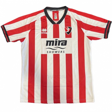 Kandiny Bambino Maglia Levi Laing #5 Rosso Bianco Kit Gara Home 2024/25 Maglietta