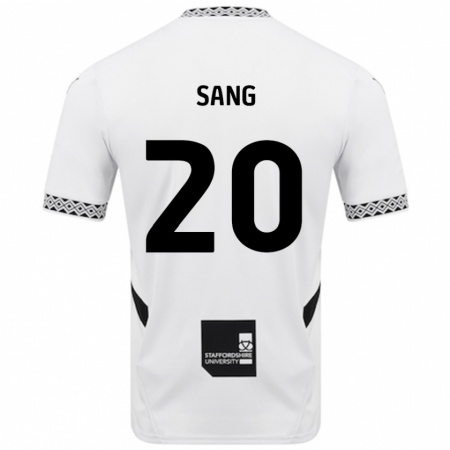 Kandiny Niño Camiseta Tom Sang #20 Blanco 1ª Equipación 2024/25 La Camisa