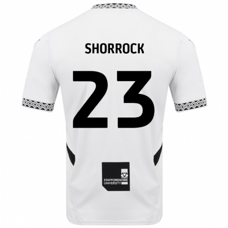 Kandiny Niño Camiseta Jack Shorrock #23 Blanco 1ª Equipación 2024/25 La Camisa México