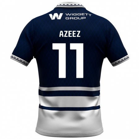 Kandiny Kinderen Femi Azeez #11 Marineblauw Wit Thuisshirt Thuistenue 2024/25 T-Shirt België