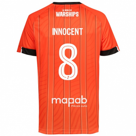 Kandiny Barn Bonke Innocent #8 Orange Hemmatröja Matchtröjor 2024/25 Tröjor T-Tröja